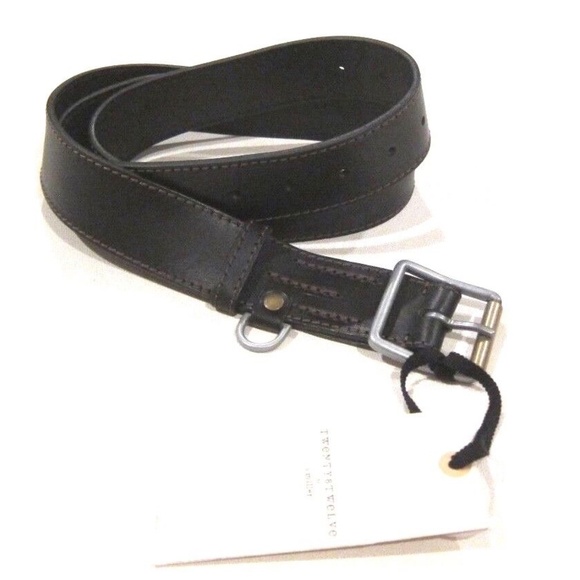 NWT Twenty8Twelve by Sienna Miller General Belt in Ebonished Brown Leather - Picture 1 of 4